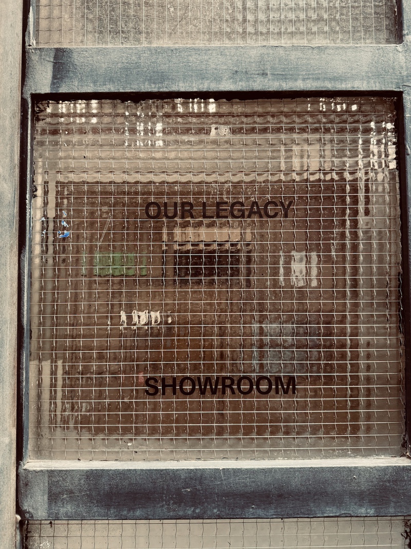 OUR LEGACY SHOWROOM OUR LEGACY SHOWROOM