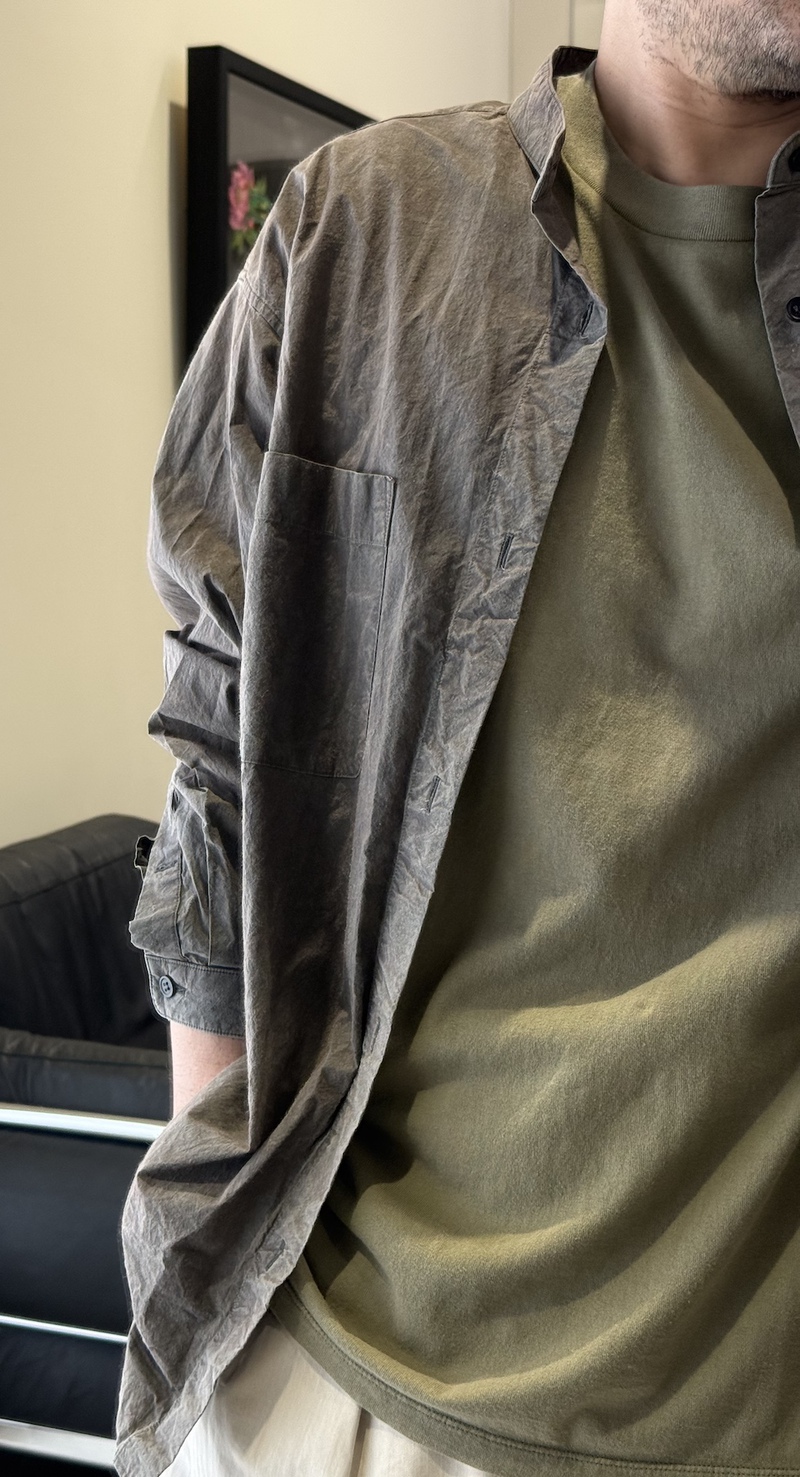 アワレガの後染めTシャツ アワレガの後染めTシャツ