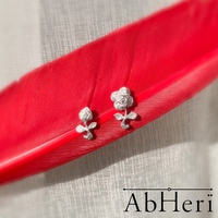 【AbHeri】 ダイヤモンドピアス 