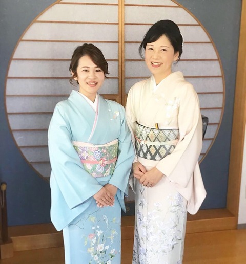 おめでとうございます✨爽やかな訪問着姿(^^) おめでとうございます✨爽やかな訪問着姿(^^)