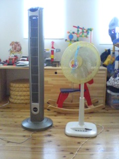 新しい扇風機