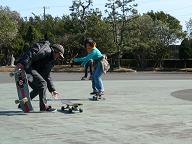 和気藹々、SK8スクールの模様