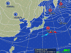 3日間の気圧配置図