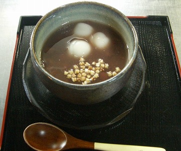 ホットぜんざい