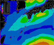 明日の気圧配置図