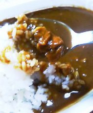 浜商の学食のカレーです♪2