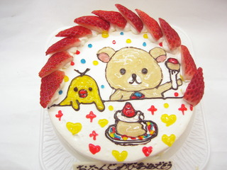 ケーキ大好き!