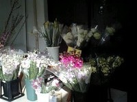 生花の無人販売