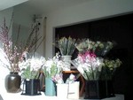 生花の無人販売