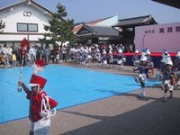 気賀関所まつりで生ビール