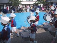 気賀関所まつりで生ビール