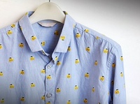 SSEINSE セインス 2020SS レモン刺繍 ピンストライプシャツ 大好評です！