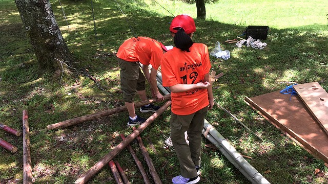 「Jamboree summer in SAKUMA」の様子です。 「Jamboree summer in SAKUMA」の様子です。