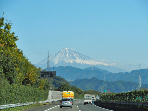 12月1日の富士山　ドライブの合間の・・・・
