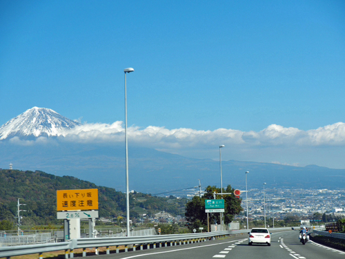 12月1日の富士山　ドライブの合間の・・・・
