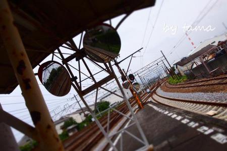 新赤ガエル 吉原駅ホーム 岳南電車の旅 NO・4