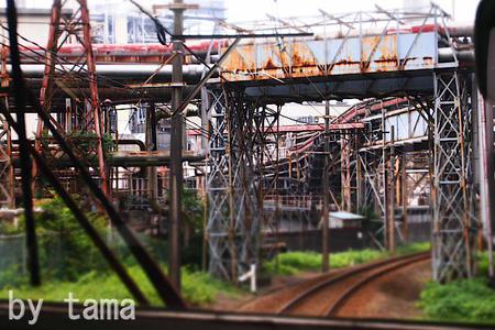 近未来? これがパイプライン♪ 岳南電車の旅 NO・5