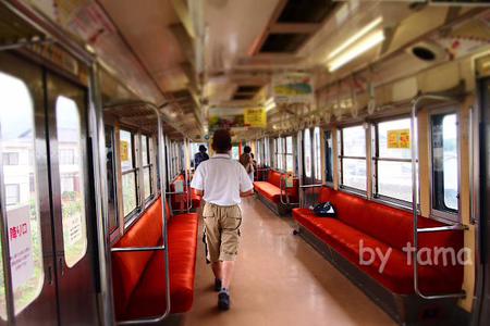 赤ガエル 緊急停車 岳南電車の旅 NO・7