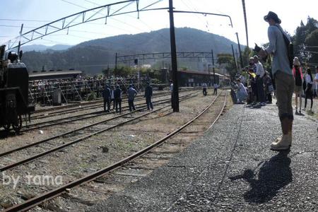 観客ウォッチング 大井川鉄道千頭駅 SLフェスタ2013