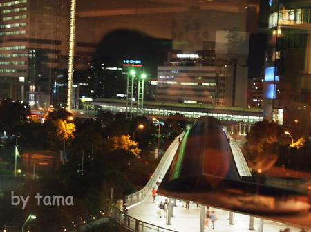 日本丸と夜景を眺めながら夕食♪ シェフズブイ 横浜ランドマークタワー店