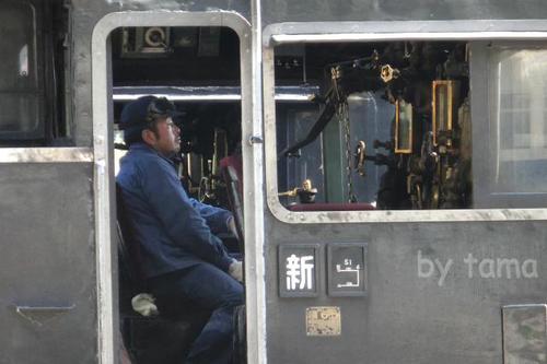 機関士ウォッチング 大井川鉄道千頭駅 SLフェスタ2013