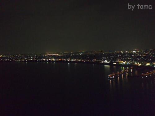 江ノ島シーキャンドル 展望灯台からの夜景とイルミネーション