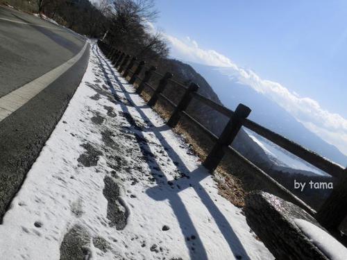 天下茶屋からの富士山の眺め