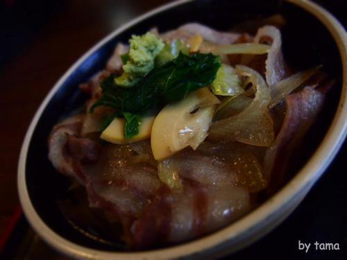 少しだけ遠回りして　いのしし丼