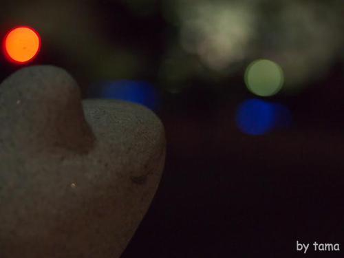 みなみの桜と菜の花まつり 夜桜☆流れ星 NO2 心の風景