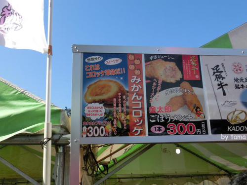 NO3 みかんコロッケ まつだ桜まつり情報 ~3月16日まで