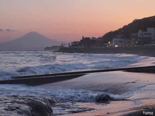 知らなかった!! 湘南からの富士山がこんなにも・・・・・!! & 十六夜 知らなかった!! 湘南からの富士山がこんなにも・・・・・!! & 十六夜
