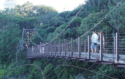 スリル満点? 門脇吊り橋♪ 伊東 城ヶ崎海岸 スリル満点? 門脇吊り橋♪ 伊東 城ヶ崎海岸