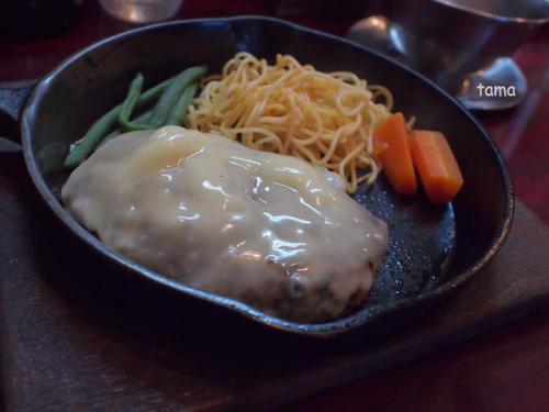 チーズハンバーグセット♪ 洋食や ふらいぱん チーズハンバーグセット♪ 洋食や ふらいぱん