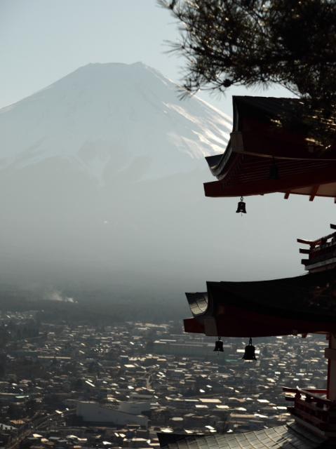 お勧め!!新倉浅間公園からの富士山 お勧め!!新倉浅間公園からの富士山
