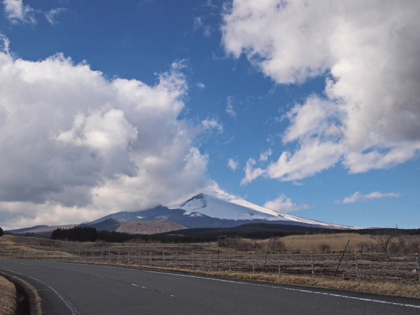 十里木 須山付近からの富士山 十里木 須山付近からの富士山