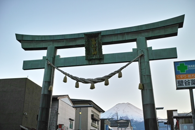 一富士・一鳥居・一消防車 一富士・一鳥居・一消防車