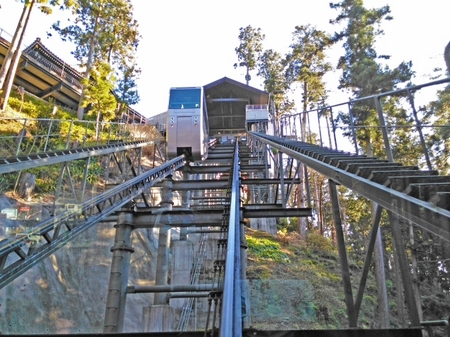 斜行エレベーター 身延山久遠寺 斜行エレベーター 身延山久遠寺