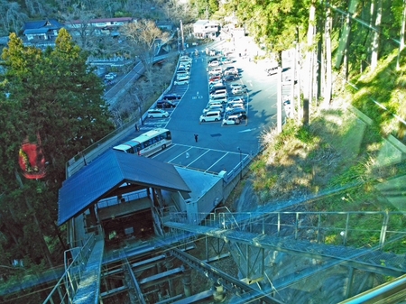 斜行エレベーター 身延山久遠寺 斜行エレベーター 身延山久遠寺