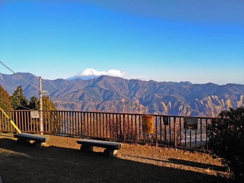 身延山ロープウェイ山頂の展望台 3ヵ所 身延山ロープウェイ山頂の展望台 3ヵ所