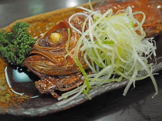 金目鯛の煮付け 沼津港 魚河岸丸天 金目鯛の煮付け 沼津港 魚河岸丸天