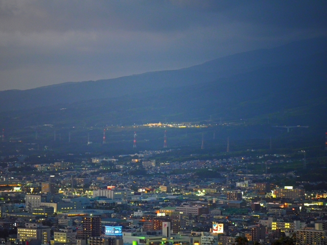 香貫山展望台からの夕景 マジックアワー 香貫山展望台からの夕景 マジックアワー