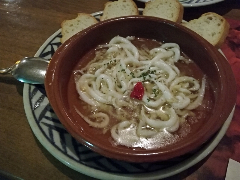 今年最後の外食 スペイン料理 今年最後の外食 スペイン料理