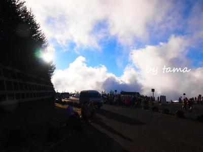 富士山五合目 光と影~♪