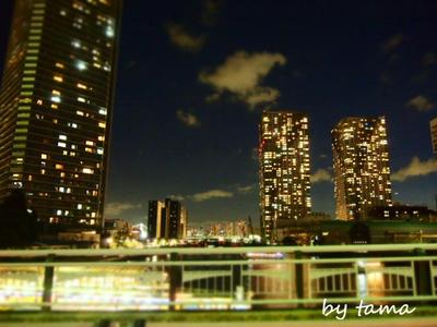 お台場の夜景~♪