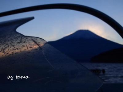 山中湖で出逢った 富士山あれこれ~♪