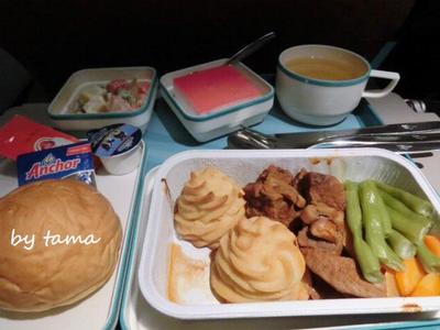 ガルーダの機内食♪