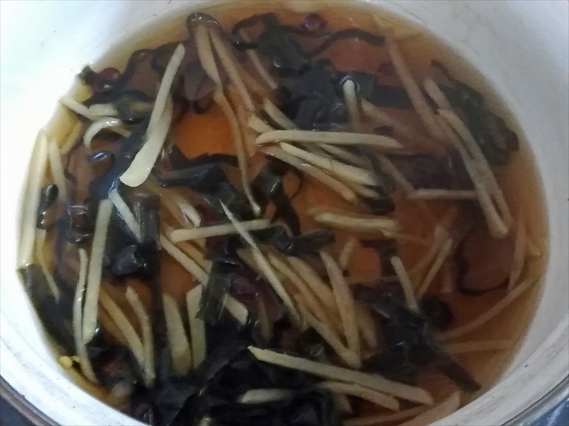 はりはり漬け作ってみた!! はりはり漬け作ってみた!!
