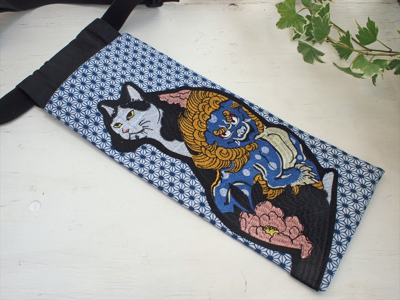 笛&バチ 腰下げ用袋 第2弾 ハンドメイド 笛&バチ 腰下げ用袋 第2弾 ハンドメイド