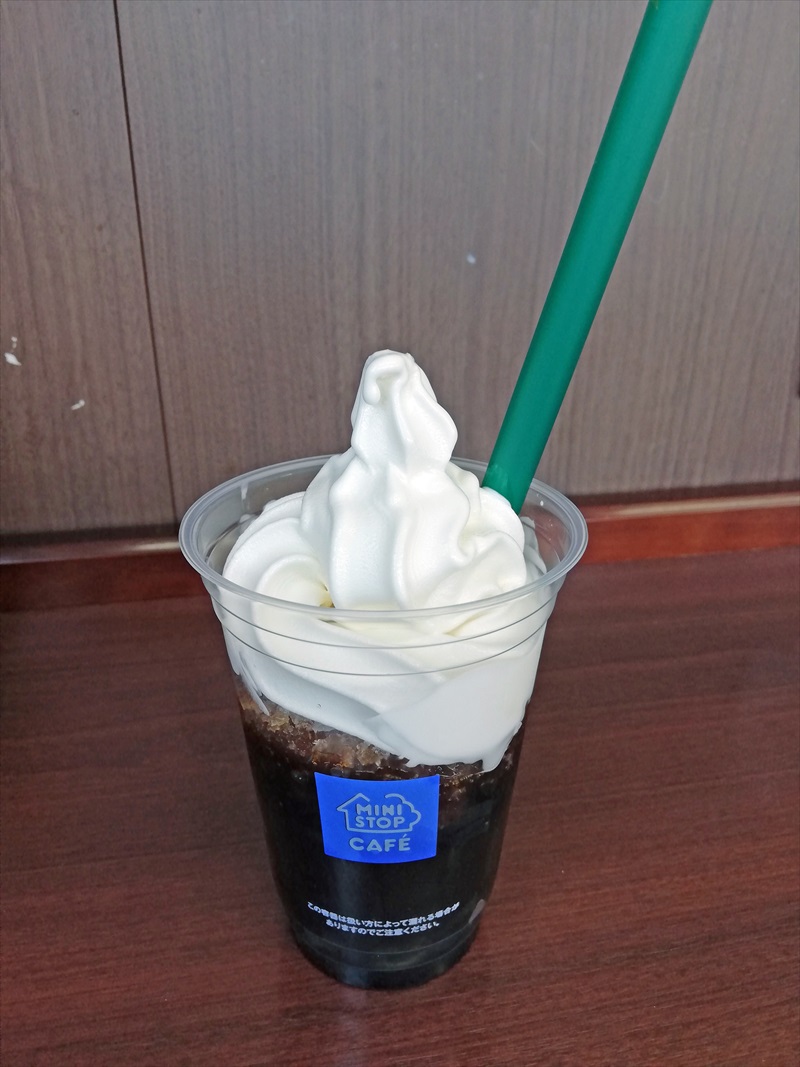 まぜてのむ深煎りコーヒーゼリー ミニストップ まぜてのむ深煎りコーヒーゼリー ミニストップ
