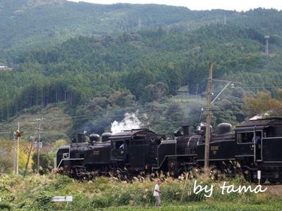 大井川鉄道 SL重連走行♪ SLフェスタ